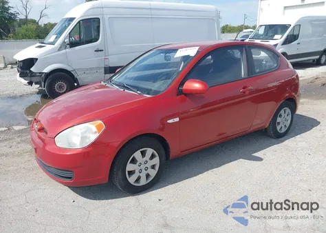 2008 Hyundai Accent Gs из США, поврежденный, VIN KMHCM36C98U079589